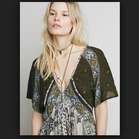 Free People Wild World Mini Dress - Picture 3 of 6